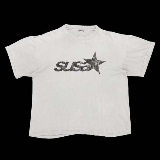 WHITE SUSA TOUR TEE