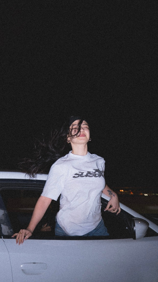 WHITE SUSA TOUR TEE